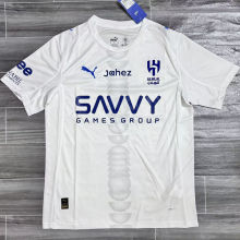 2025/26 Al Hilal SFC Away White Fans Jersey 利雅得新月