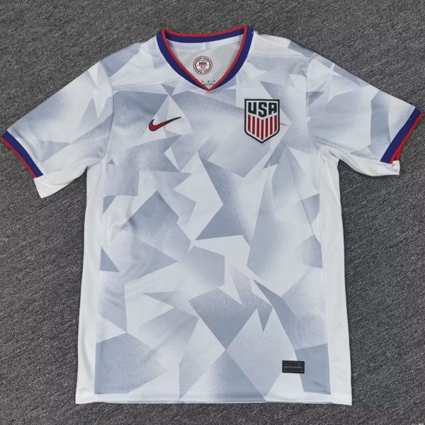 2025/26 U.S Home White Fans Soccer Jersey 无星