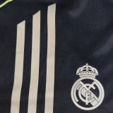 2025/26 RM Away Black Player Version Kids Soccer Jersey 球员版童装