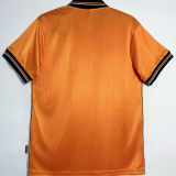 1999/2000 Valencia Away Orange Retro Soccer Jersey