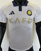2024/25 Al Nassr 4TH White Player Version Soccer Jersey