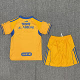 2025/26 U.A.N.L Tiger Home Yellow Kids Soccer Jersey