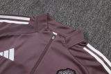 2025/26 M Utd Grey Purple Sweater Tracksuit