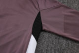 2025/26 M Utd Grey Purple Sweater Tracksuit