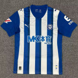 2025/26 Alaves Home Fans Soccer Jersey
