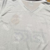 1996/1997 RM White Home Retro Long Sleeve Soccer Jersey