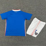 2025/26 Sunderland Away Blue Kids Soccer Jersey
