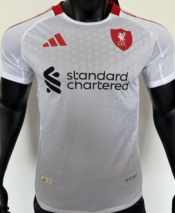 2025/26 LFC Away White Player Version Jersey