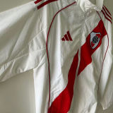 2025/26 River Plate White Windbreaker