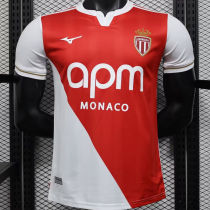 2025/26 Monaco Home Player Version Soccer Jersey