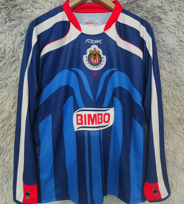 2006/2007 Chivas Away Retro Long Sleeve Soccer Jersey