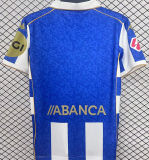 2025/26 Deportivo La Coruna Home Fans Soccer Jersey