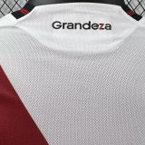 2025/26 River Plate Home White Player Version Long Sleeve Jersey 长袖