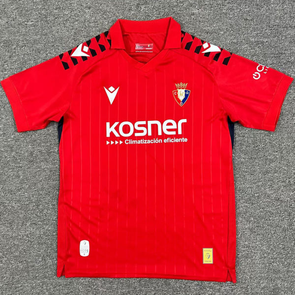 2025/26 Osasuna Home Red Fans Soccer Jersey