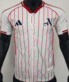 2025/26 ARS White Baseball Player Version T-Shirt  硅胶版