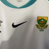 2025/26 South Africa Away White Rugby Jersey  南非7人