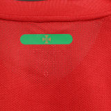 2010 Portugal Home Red Retro Player Version Soccer Jersey 球员版