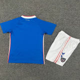 2025/26 Sunderland Away Blue Kids Soccer Jersey