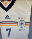FIFA WORLD CUP FRANCE 98 Chest Final Small Print 用胸前小字 (You can buy it alone OR tell us which jersey to print it on. )