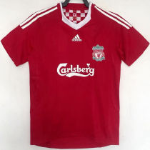 2008/2010 LFC Home Red Retro Soccer Jersey