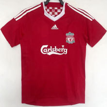 2008/2010 LFC Home Red Retro Soccer Jersey