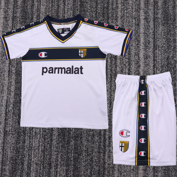 2002/2003 Parma Away Retro Kids Soccer Jersey