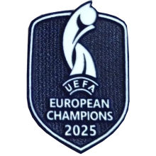 UEFA EUROPEAN CHAMPIONS 2025  女足欧洲杯 胸前 冠军章 You can buy it alone OR tell us which jersey to print it on