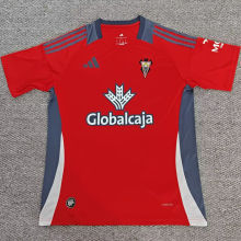 2025/26 Albacete Away Red Fans Soccer Jersey 阿尔巴赛特