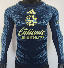 2025/26 Club America Away Player Version Long Sleeve Soccer Jersey 长袖