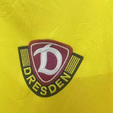 2025/26 Dynamo Dresden Hoem Yellow Fans Soccer Jersey 德累斯顿迪纳摩