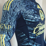 2025/26 Club America Away Player Version Long Sleeve Soccer Jersey 长袖