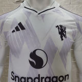 2025/26 M Utd Away Player Version Long Sleeve Soccer Jersey