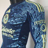 2025/26 Club America Away Player Version Long Sleeve Soccer Jersey 长袖