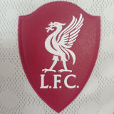 2025/26 LFC Away White Player Version Long Sleeve Jersey