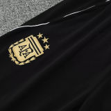 2025/26 Argentina Black Sweater Tracksuit