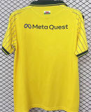 2025/26 Wrexham Away Yellow Fans Soccer Jersey 雷克瑟姆