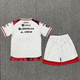 2025/26 Tijuana Away White Kids Soccer Jersey