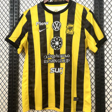 2025/26 Al Ittihad Home Fans Soccer Jersey 吉达联
