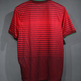 2014 Portugal Home Red Retro Player Version Soccer Jersey 球员版