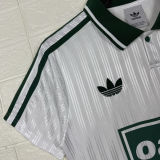2025/26 AD x oasis White Retro Style Fans Soccer Jersey