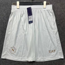 2025/26 Napoli  White Shorts Pants