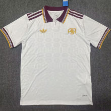 2025/26 Roma Third Fans Soccer Jersey 红色边