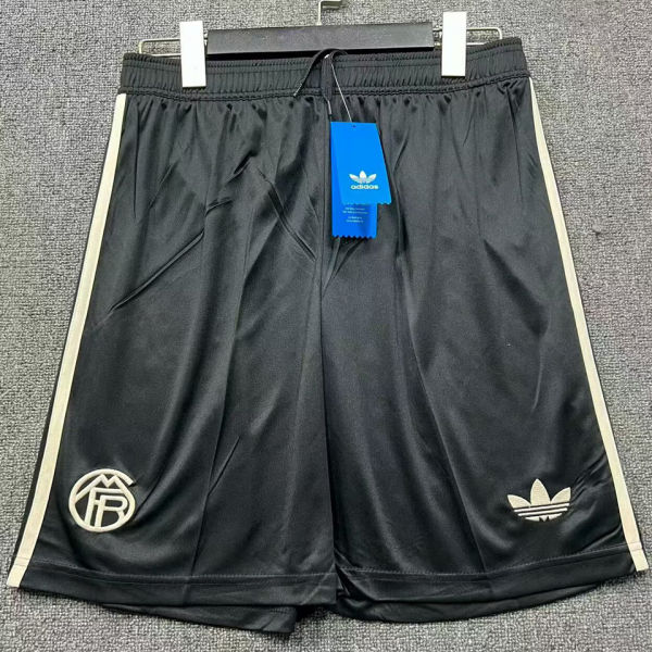 2025/26 BFC Third Black Shorts Pants