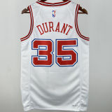 Rockets DURANT #35 White City Edition NBA Jerseys