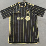 SON #7 Los Angeles Home Black Fans Soccer Jersey 2025/26 队微上带星 ★★