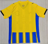 2025/26 Southampton Away Yellow Fans Soccer Jersey 带胸前广告