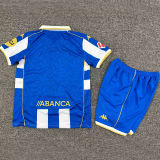 2025/26 Deportivo La Coruna Home Kids Soccer Jersey