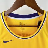 Lakers AYTON #5 Yellow NBA Jersey