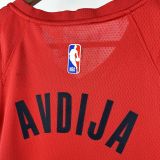 Trail Blazers AVDIJA #8 Red NBA Jersey
