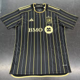 SON #7 Los Angeles Home Black Fans Soccer Jersey 2025/26 队微上带星 ★★